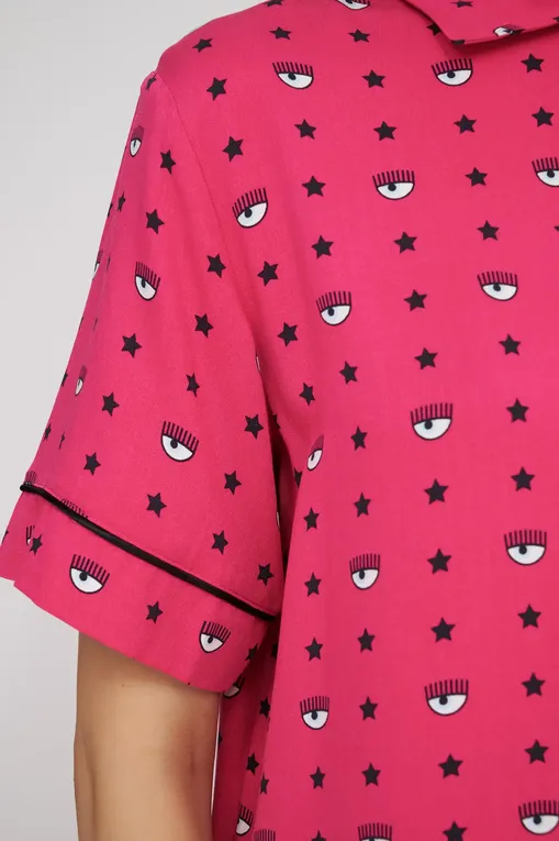 Пижамы Chiara Ferragni A78194919 1212 Fantasy print Fucsia