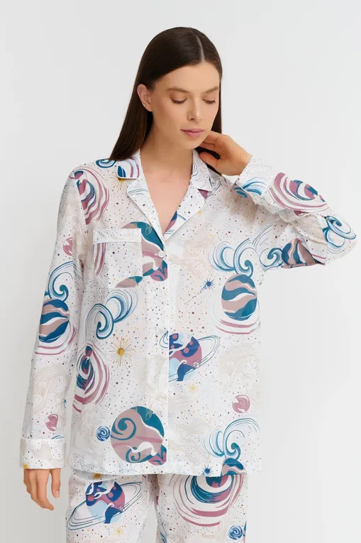 Пижамы Derek Rose 2012-LEDB 076WHI