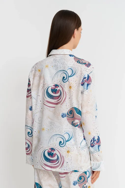 Пижамы Derek Rose 2012-LEDB 076WHI