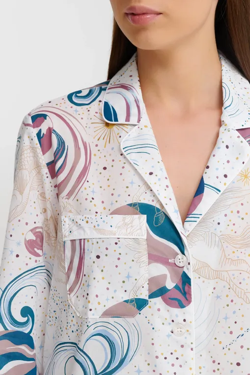 Пижамы Derek Rose 2012-LEDB 076WHI