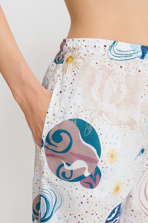 Пижамы Derek Rose 2012-LEDB 076WHI