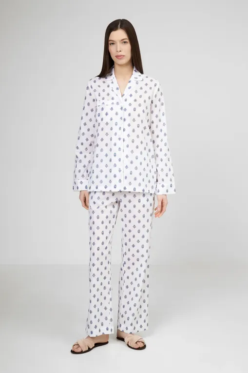 Пижамы Derek Rose 2012-LEDB 083whi