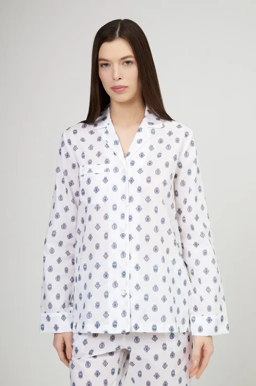 Пижамы Derek Rose 2012-LEDB 083whi