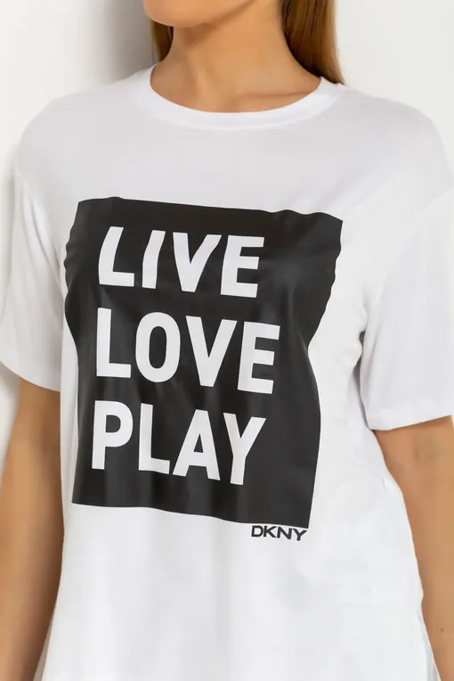 Пижамы DKNY YI2522526 101 Wht/Prt