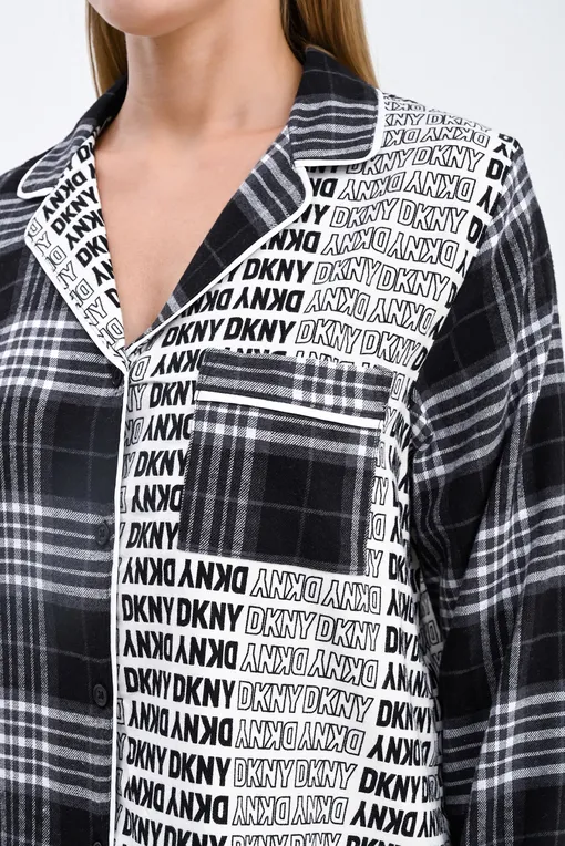 Пижамы DKNY YI2922669 005 Black Plaid