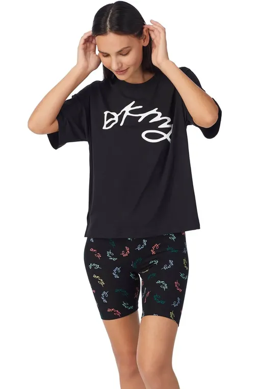 Пижамы DKNY YI50001 006 Black Label Print