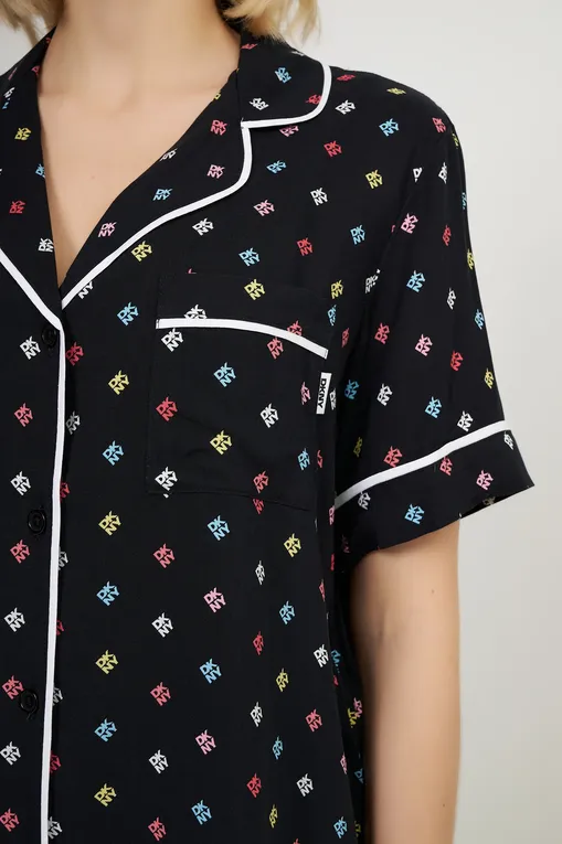 Пижамы DKNY YI50043 006 Black Label Print