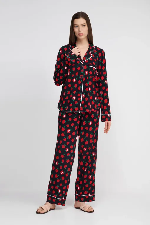 Пижамы DKNY YI80025 006 Black Label Print