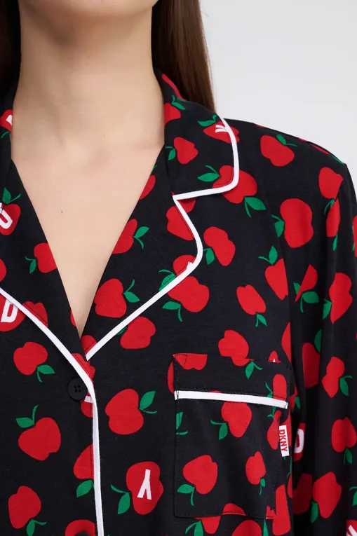 Пижамы DKNY YI80025 006 Black Label Print