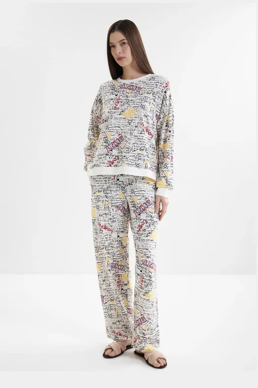 Пижамы DKNY YI80030 117 Wht Novl