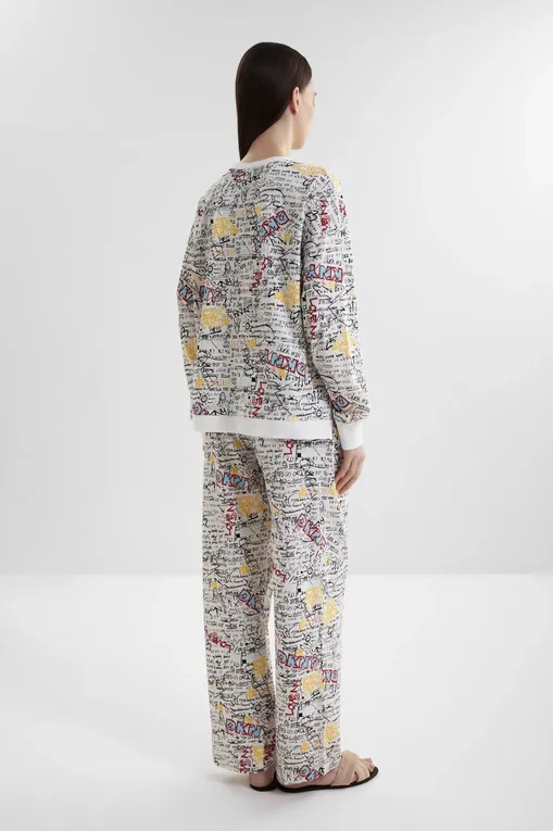 Пижамы DKNY YI80030 117 Wht Novl