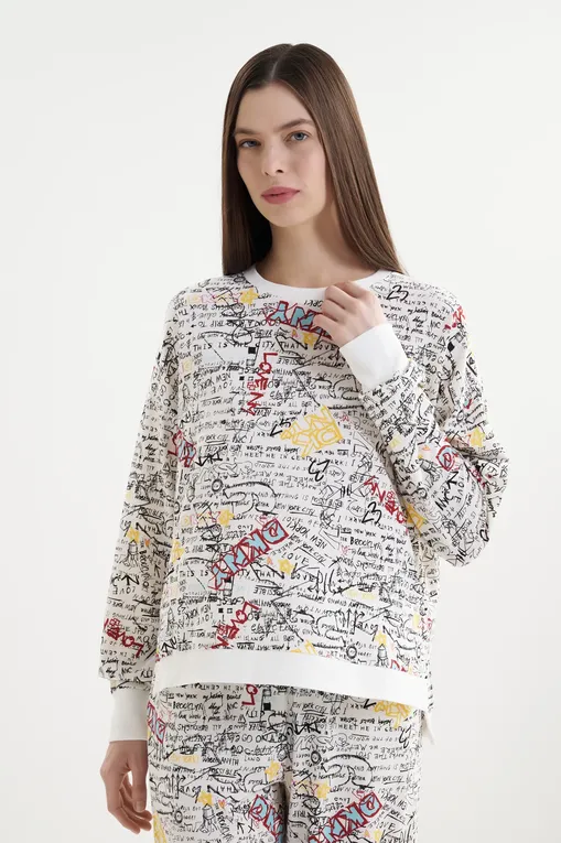 Пижамы DKNY YI80030 117 Wht Novl