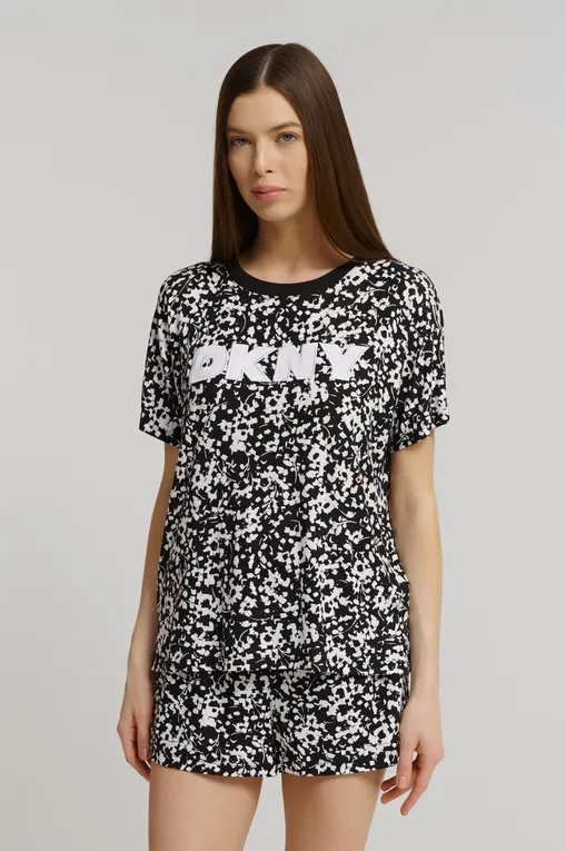 Пижамы DKNY YI80044 075 BlackFloral