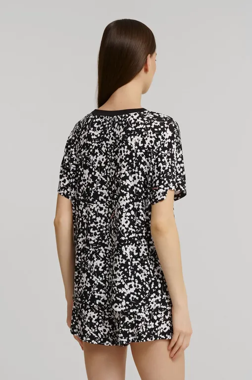 Пижамы DKNY YI80044 075 BlackFloral