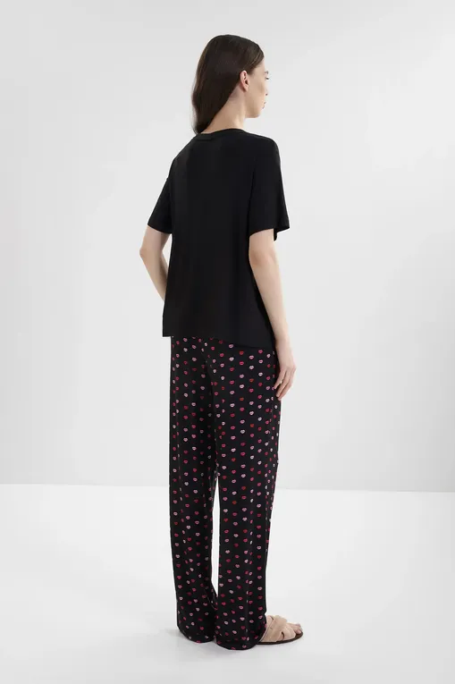 Пижамы DKNY YI80084 006 Black Label Print