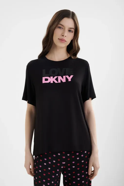 Пижамы DKNY YI80084 006 Black Label Print