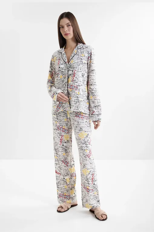 Пижамы DKNY YI90030 117 Wht Novl