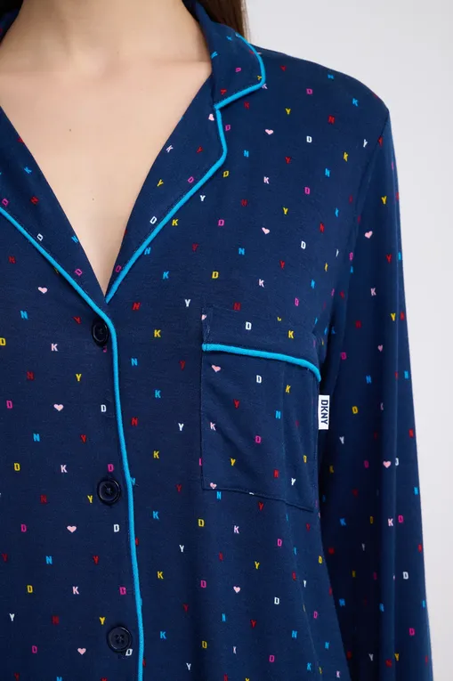 Пижамы DKNY YI90035 401 Navy