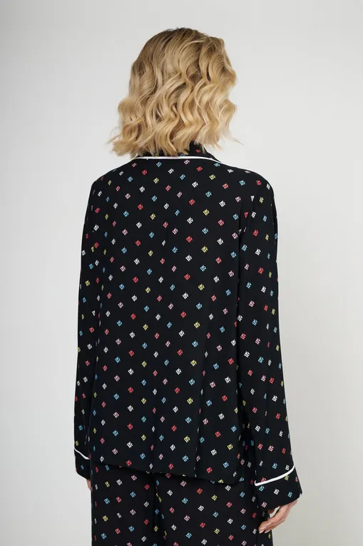 Пижамы DKNY YI90043 006 Black Label Print