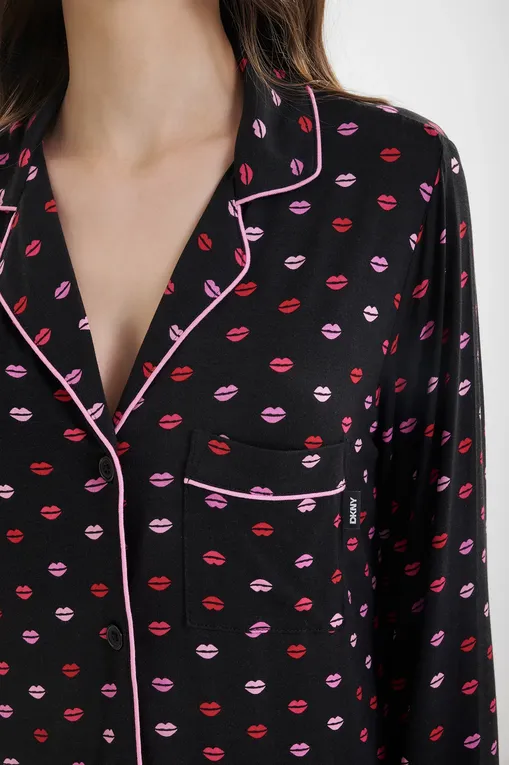 Пижамы DKNY YI90084 006 Black Label Print