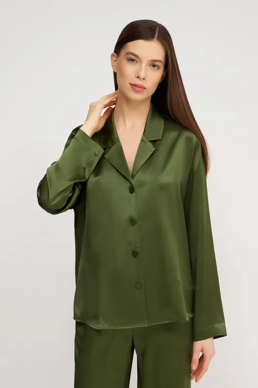 Пижамы Eva B.Bitzer 27318271 350 dark olive