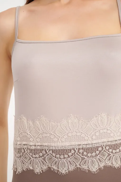 Пижамы Free Voogue 224101 141 BICOLOR TAUPE/CIOCCOLATO