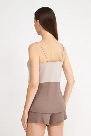 Free Voogue 224101 141 BICOLOR TAUPE/CIOCCOLATO