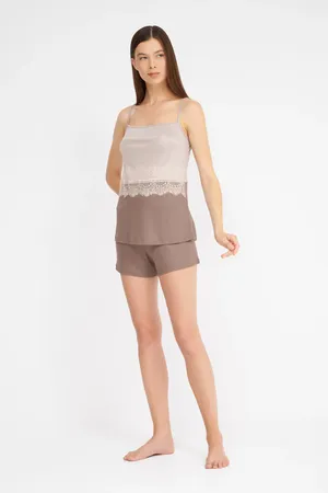 Free Voogue 224101 141 BICOLOR TAUPE/CIOCCOLATO