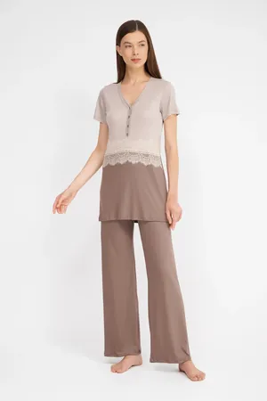 Free Voogue 224103 141 BICOLOR TAUPE/CIOCCOLATO