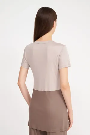 Free Voogue 224103 141 BICOLOR TAUPE/CIOCCOLATO