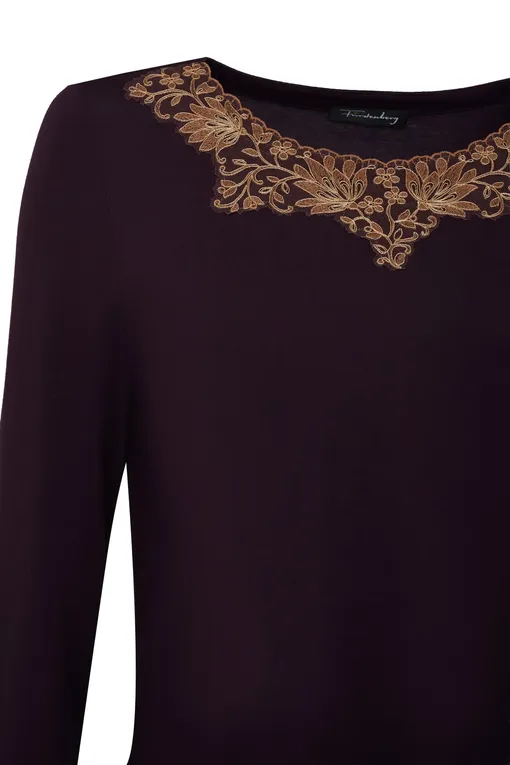 Пижамы Furstenberg 53304471 37 Aubergine
