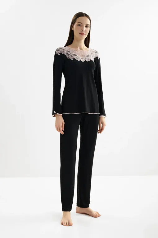 Пижамы Gianantonio A. Paladini W51AP01 ANITA 900 Nero