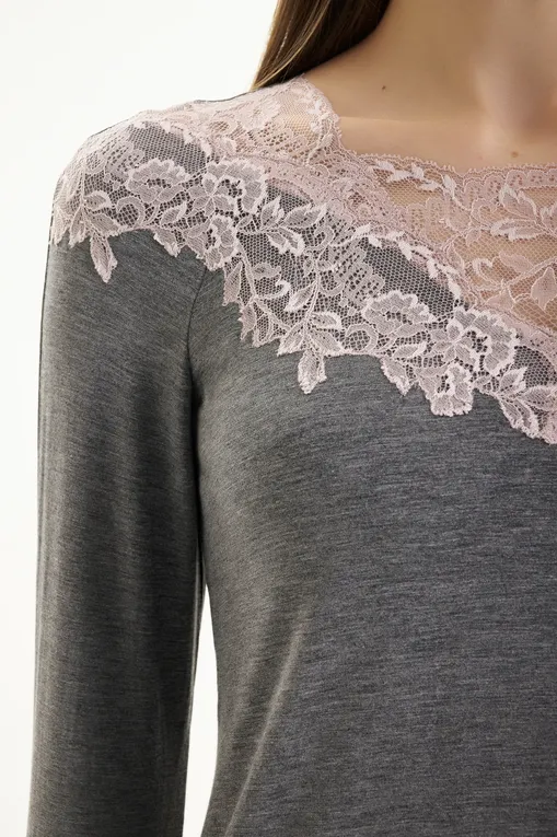 Пижамы Gianantonio A. Paladini W51AP01 ANITA 819 GRIGIO MEL.