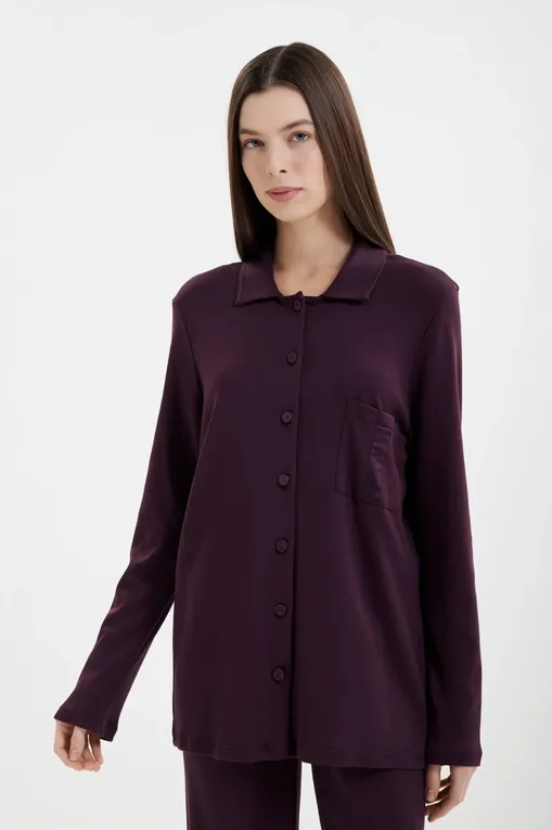 Пижамы Gianantonio A. Paladini W55FP02 FABIA 529 AUBERGINE