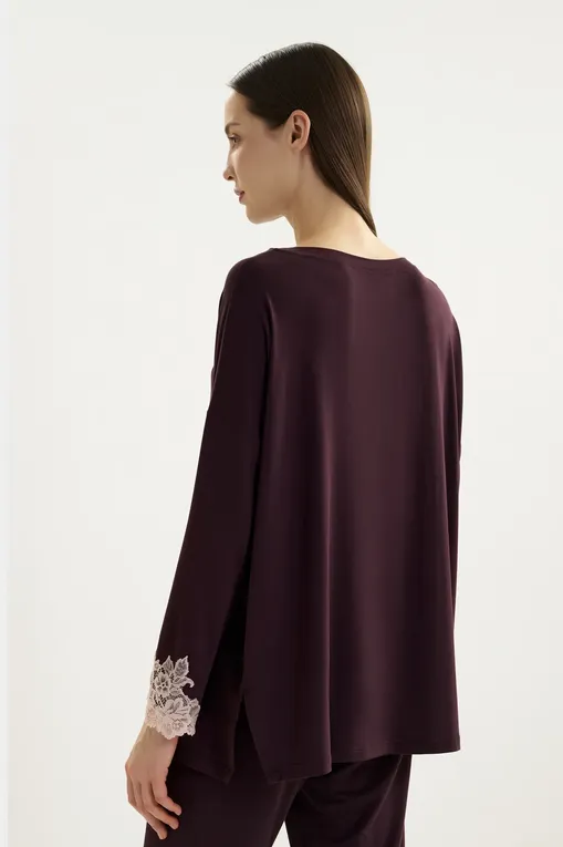 Пижамы Gianantonio A. Paladini W55SP02 SELENE 529 AUBERGINE/P.ROSA