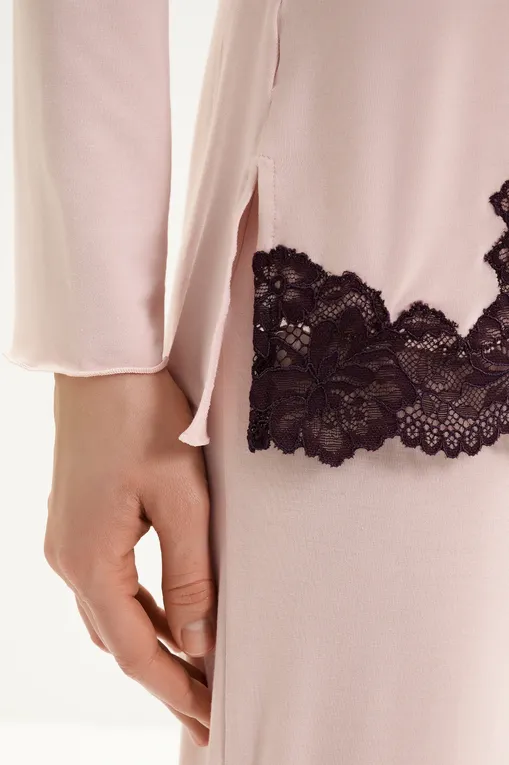 Пижамы Gianantonio A. Paladini W55SP03 SIBILLA 510 ROSA/P.AUBERGINE