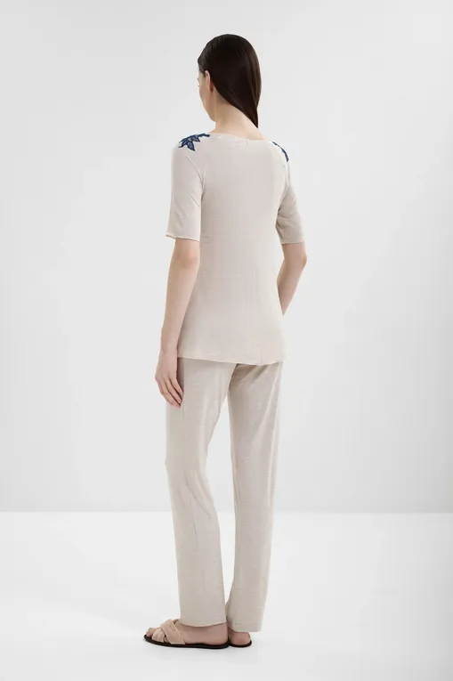 Пижамы Gianantonio A. Paladini W55SP05 STELLA_MC 403 BEIGE/P.BLU