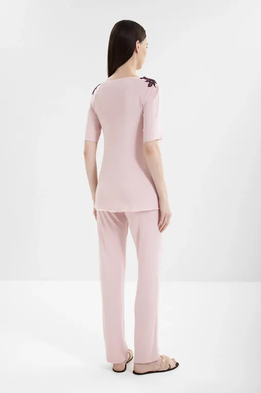 Пижамы Gianantonio A. Paladini W55SP05 STELLA_MC 510 ROSA/P.AUBERGINE