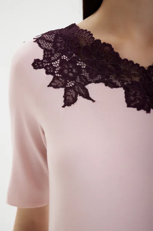 Пижамы Gianantonio A. Paladini W55SP05 STELLA_MC 510 ROSA/P.AUBERGINE