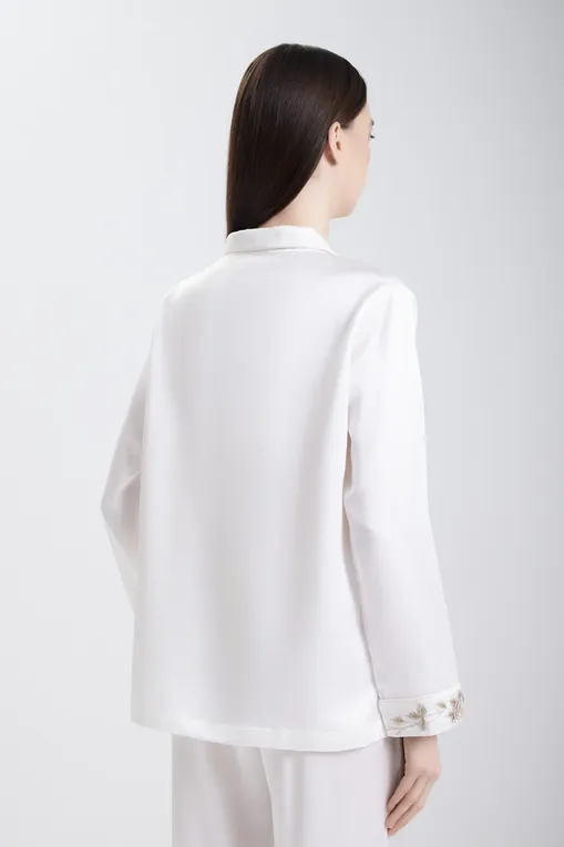 Пижамы Karma on the rocks BR/KR/TOKWF-SS WHITE/FLOWERS