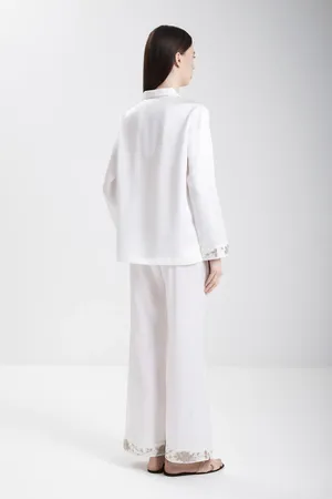 Karma on the rocks BR/KR/TOKWF-SS WHITE/FLOWERS