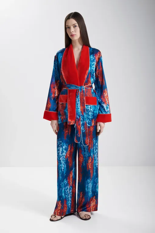 Пижамы Karma on the rocks HOL25/KR/ARI61-SS FUJI BLUE/RED