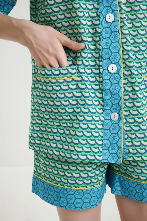 Пижамы Karma on the rocks SS24LW/KR/SUMI-C green