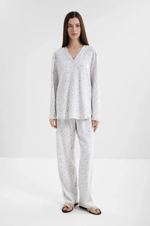Пижамы Le Chat LUNA102 gris chine