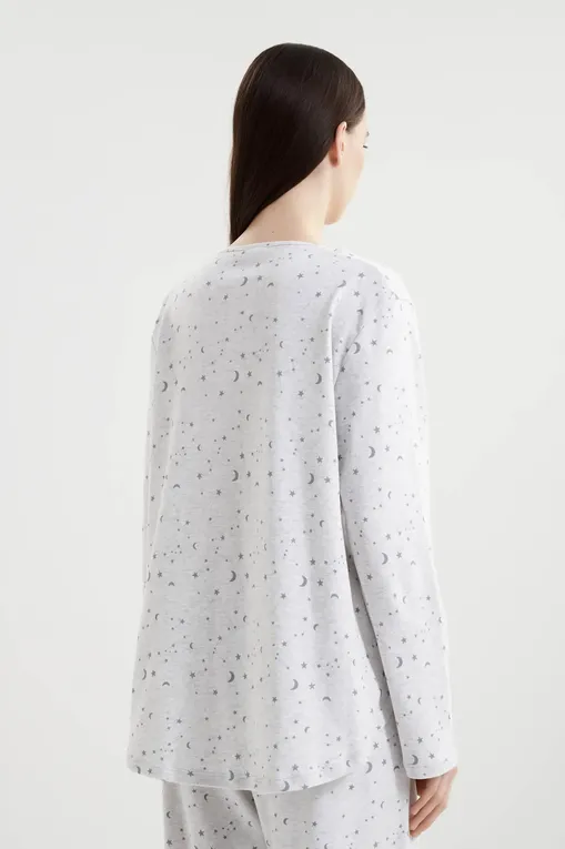 Пижамы Le Chat LUNA102 gris chine