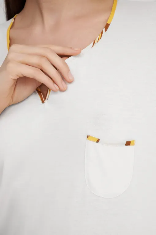 Пижамы Le Chat NEROLI700 ECRU/MULTICO