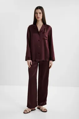 Luna di Seta VLST08007 9411 BURGUNDY