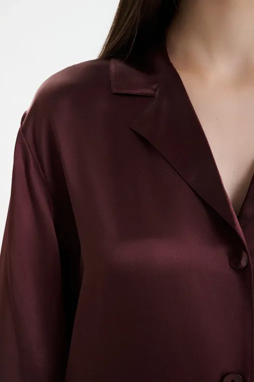 Пижамы Luna di Seta VLST08007 9411 BURGUNDY