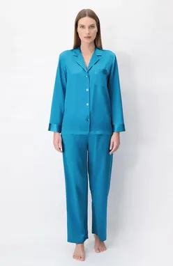 Luna di Seta VLST08007 9639 PAGODA BLUE