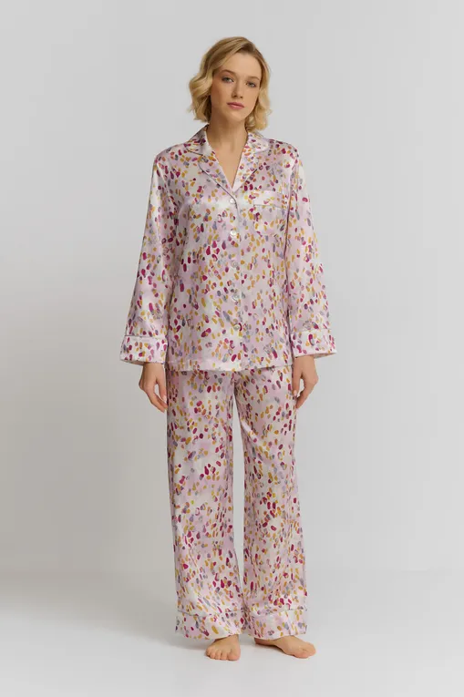 Пижамы Luna di Seta VLST61109 S723 PINK NATURE PRINT